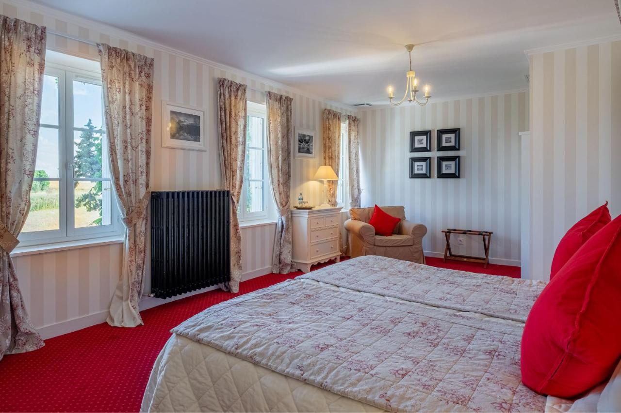 Logis Le Fleuray Otel Cangey Dış mekan fotoğraf