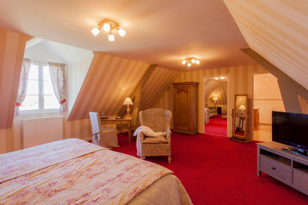 Logis Le Fleuray Otel Cangey Oda fotoğraf